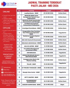Jadwal training terdekat pasti jalan - MEI 2026
