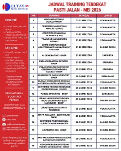 Jadwal training terdekat pasti jalan - MEI 2026
